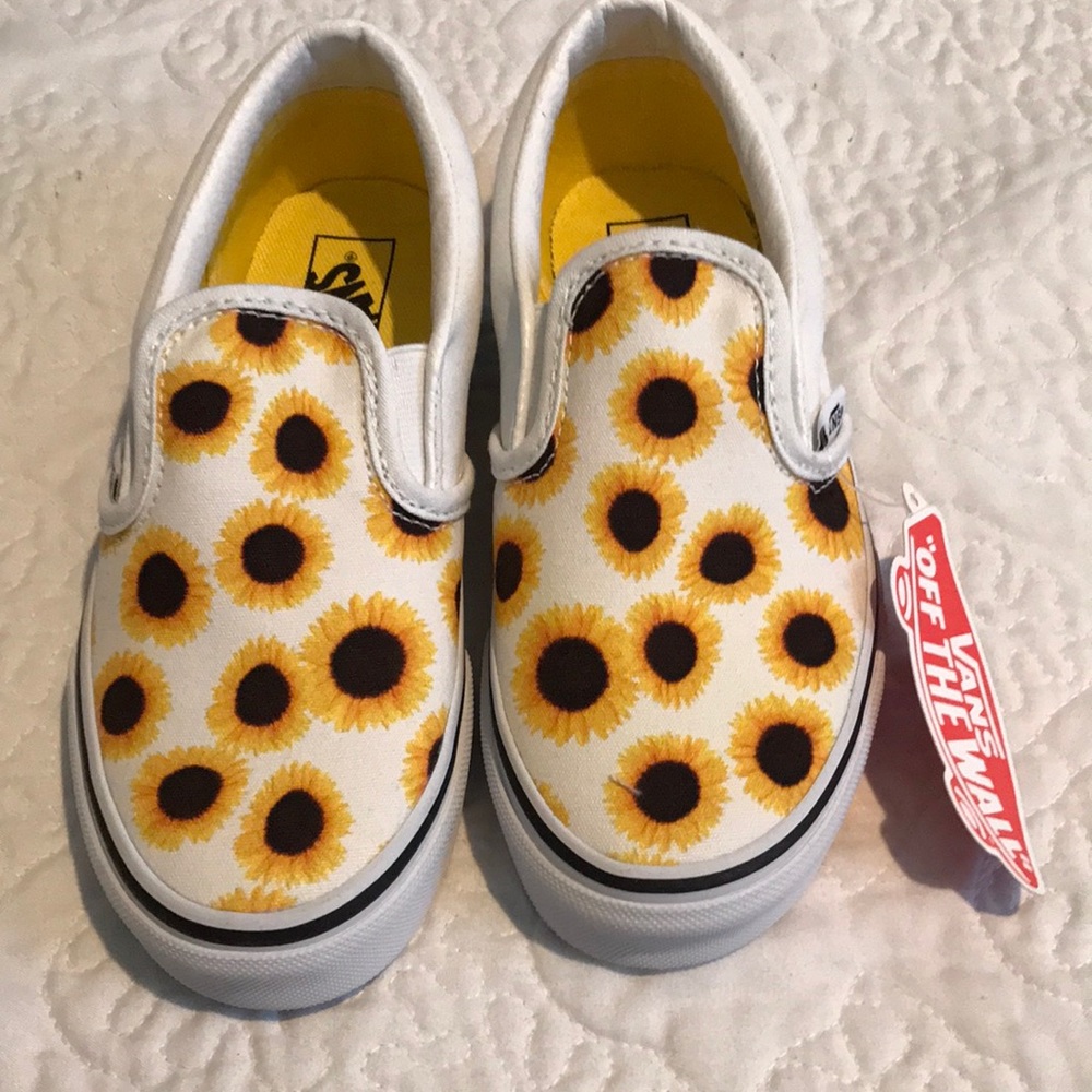 Vans sunflower shoe